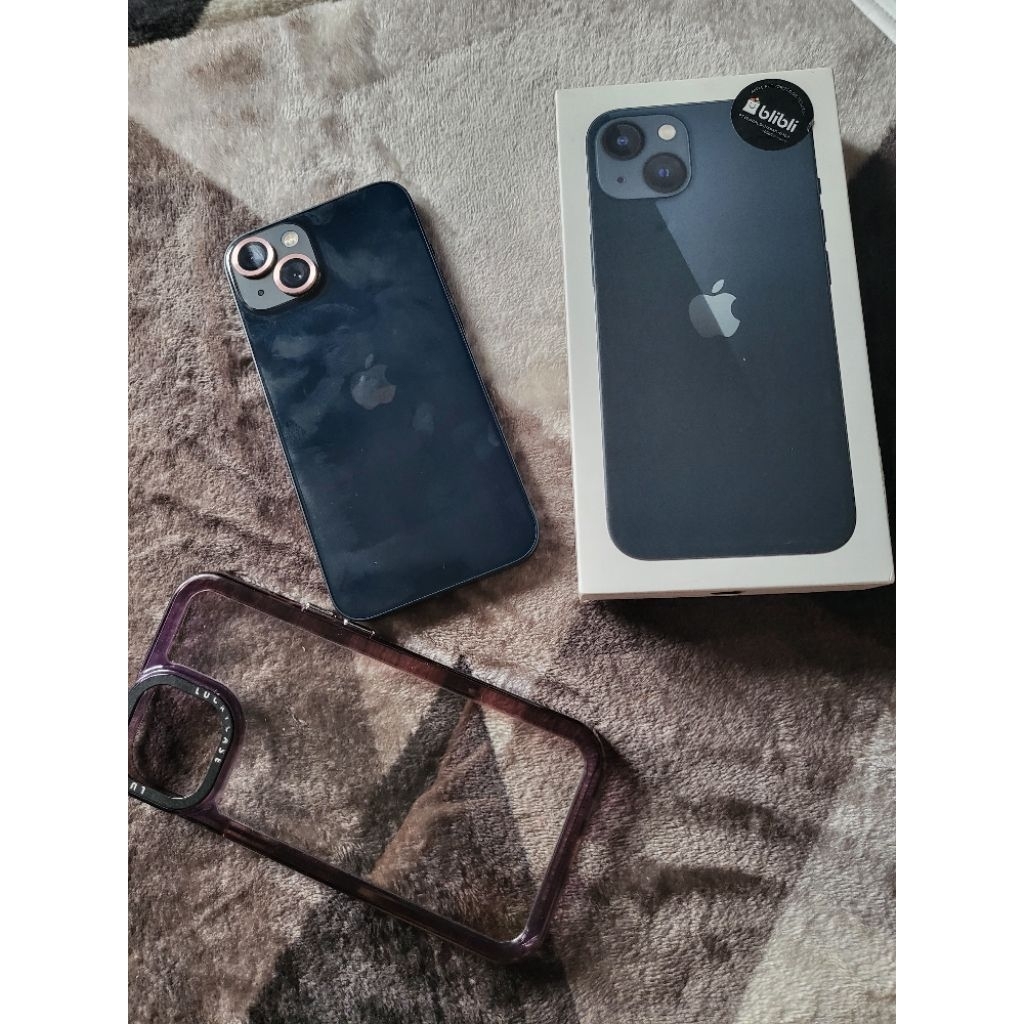 iPhone 13 Midnight 128gb ex blibli second