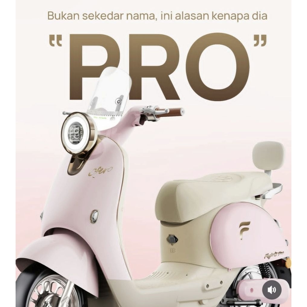 SEPEDA LISTRIK OFERO MAGICAL 3 LITHIUM PRO