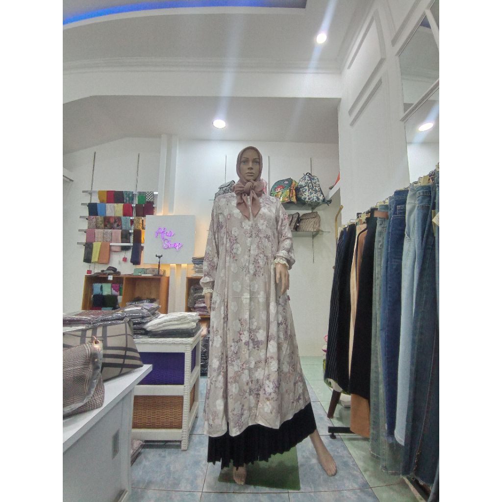 MIDI DRESS DHARBY MOTIF