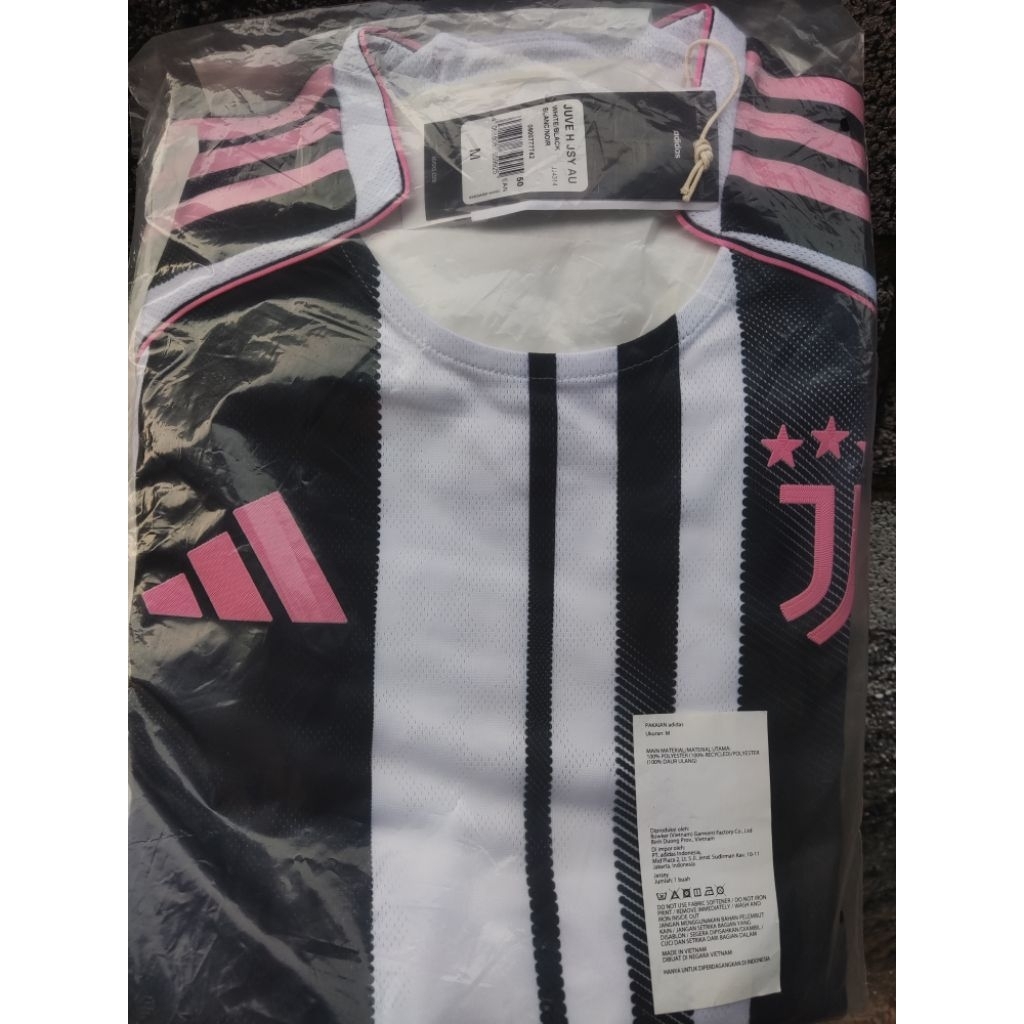 Jersey adi* juventus home 2025 2026 authentic player issue original