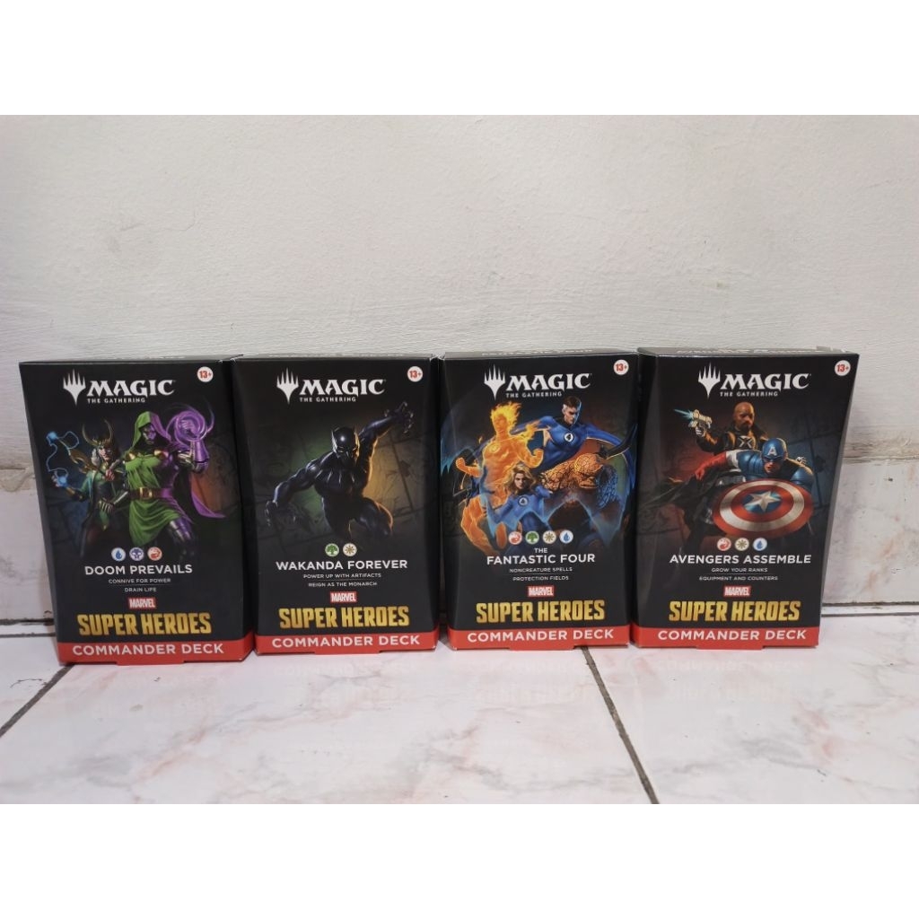 Magic The Gathering Commander Deck Marvel Super Heroes