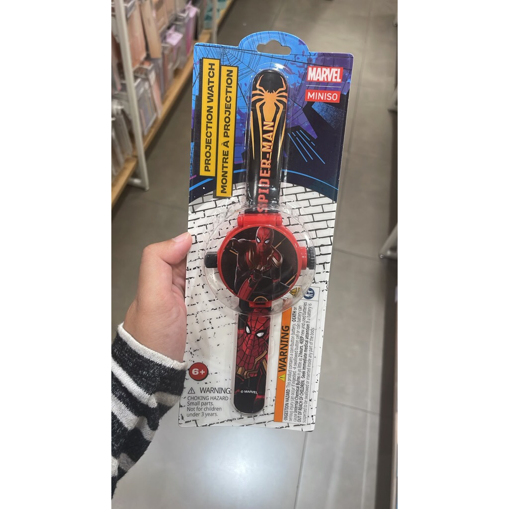 [READY STOCK] Miniso Spiderman Jam Tangan Spiderman