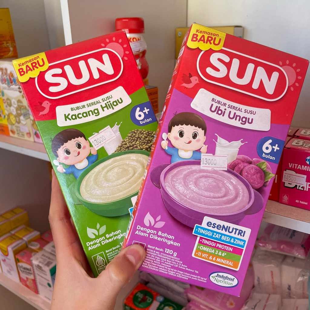 Sun Bubur Bayi 6+ 120gr Box / Sun Bubur Bayi