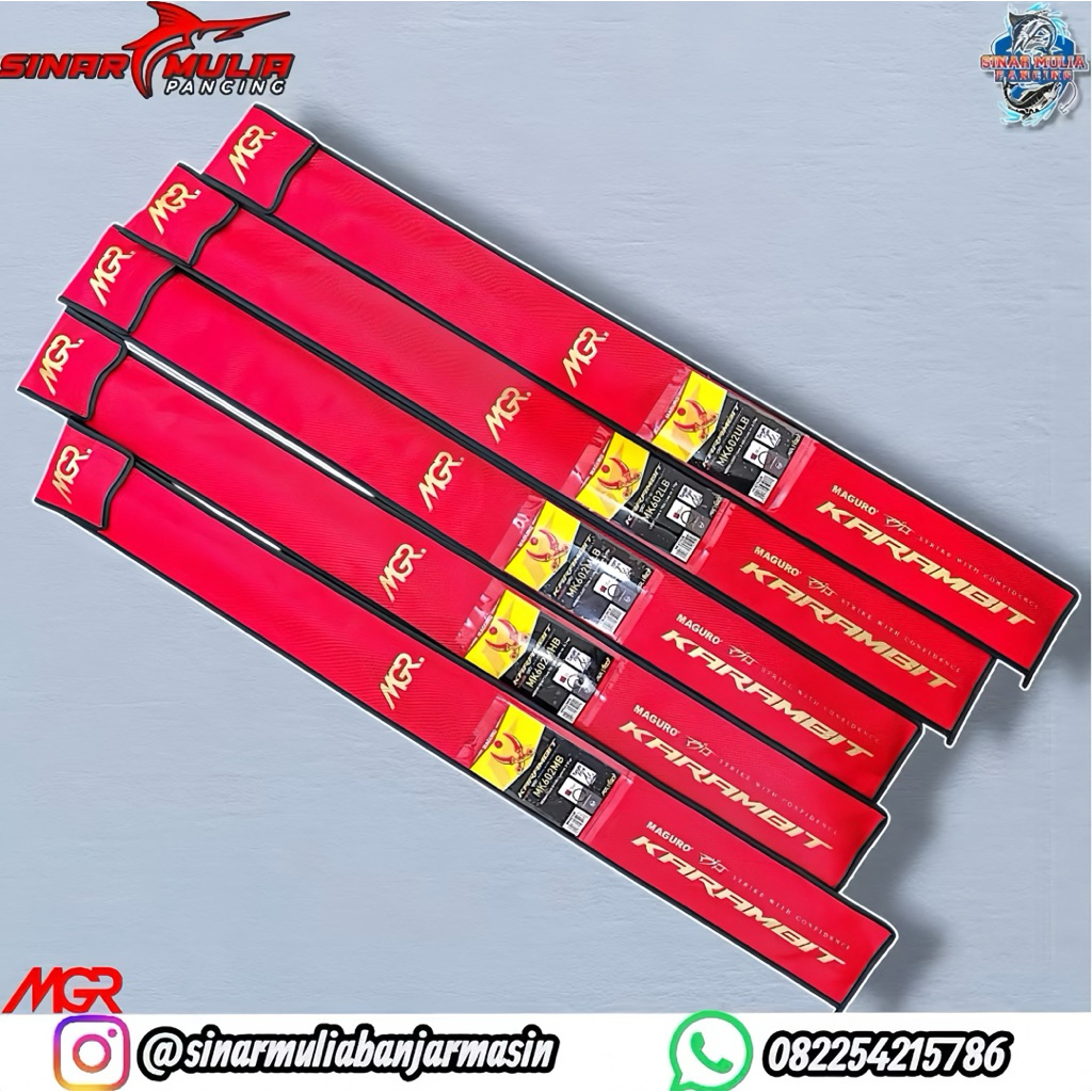 JORAN BC MAGURO KARAMBIT UKURAN 602MHB (10-17lb)-602MB (8-14lb)-602LB (4-10lb)-602MLB (6-12lb)- 602U