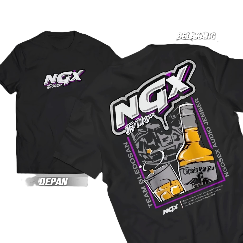 kaos NGX MORGAN AUDIO JEMBER kaos Distro NGX MORGAN AUDIO JEMBER Pria dan Wanita