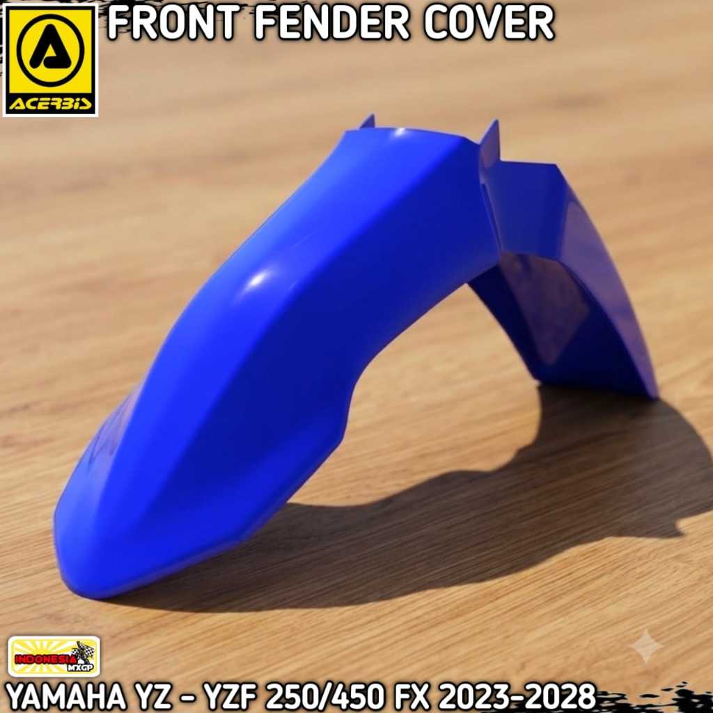 YAMAHA YZ - YZF 250 450 FX 2023 2024 2025 2026 2027 2028 - ACERBIS FRONT FENDER COVER - SPAKBOR DEPA