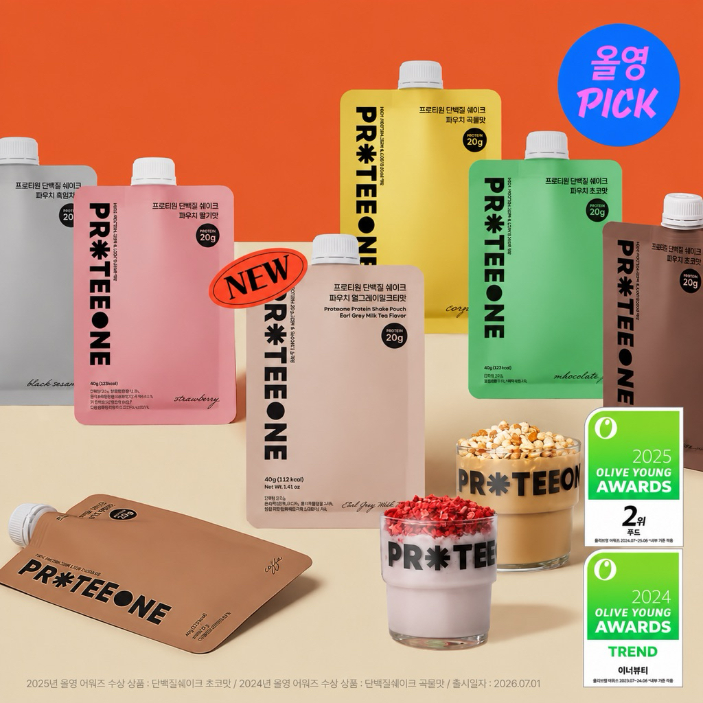 Proteeone Protein Shake Korea 40gr, Protein Shake, Meal replacement