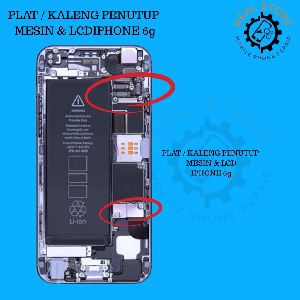 PLAT SENG / PLAT LCD iphone 6g copotan