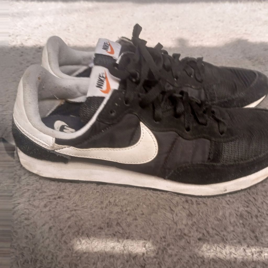 ORIGINAL SEPATU NK3 CHALLENGER OG HITAM PUTIH SIZE 42.5 PRELOVED RUNING VINTAGE KLASIK