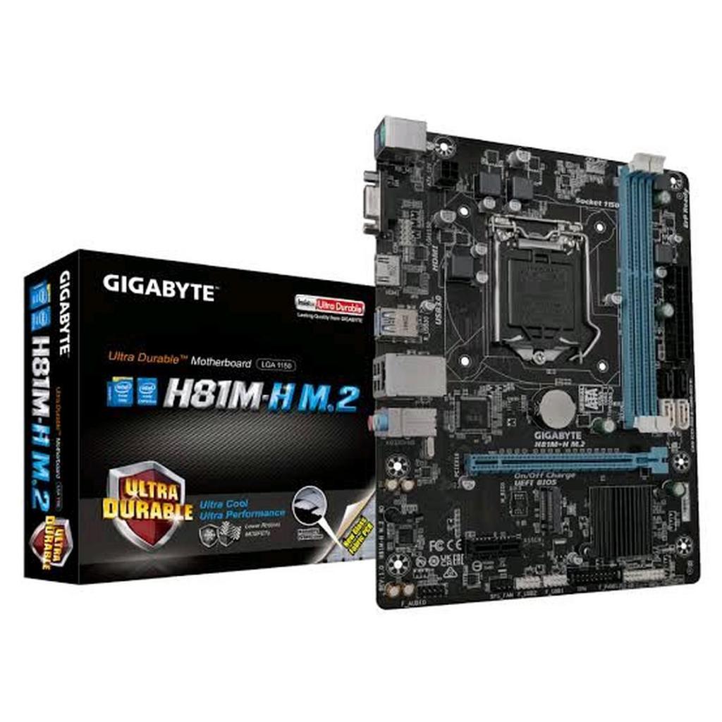 Gigabyte H81M-H M.2 Motherboard Intel H81 LGA 1150 Micro ATX