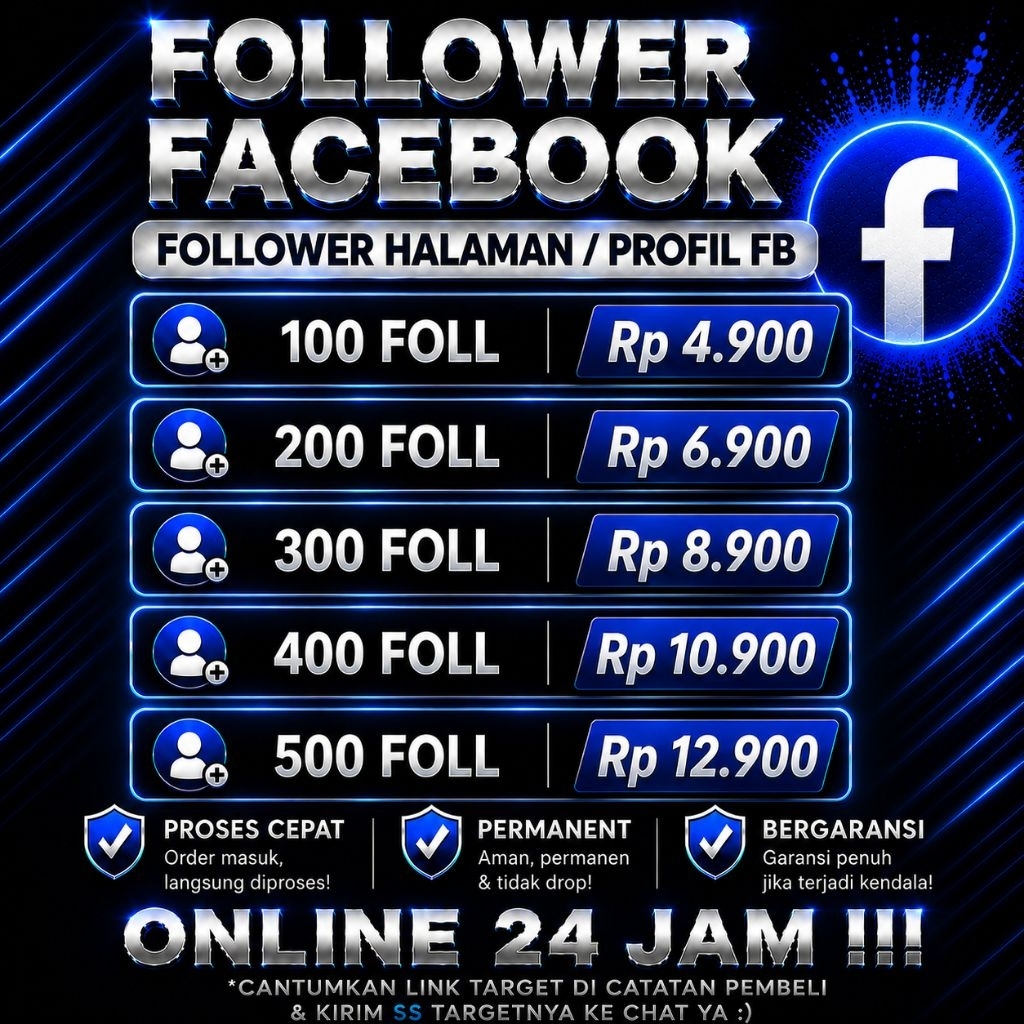 Follower Facebook Halaman Follower Facebook Pro Follower Facebook Fanspage