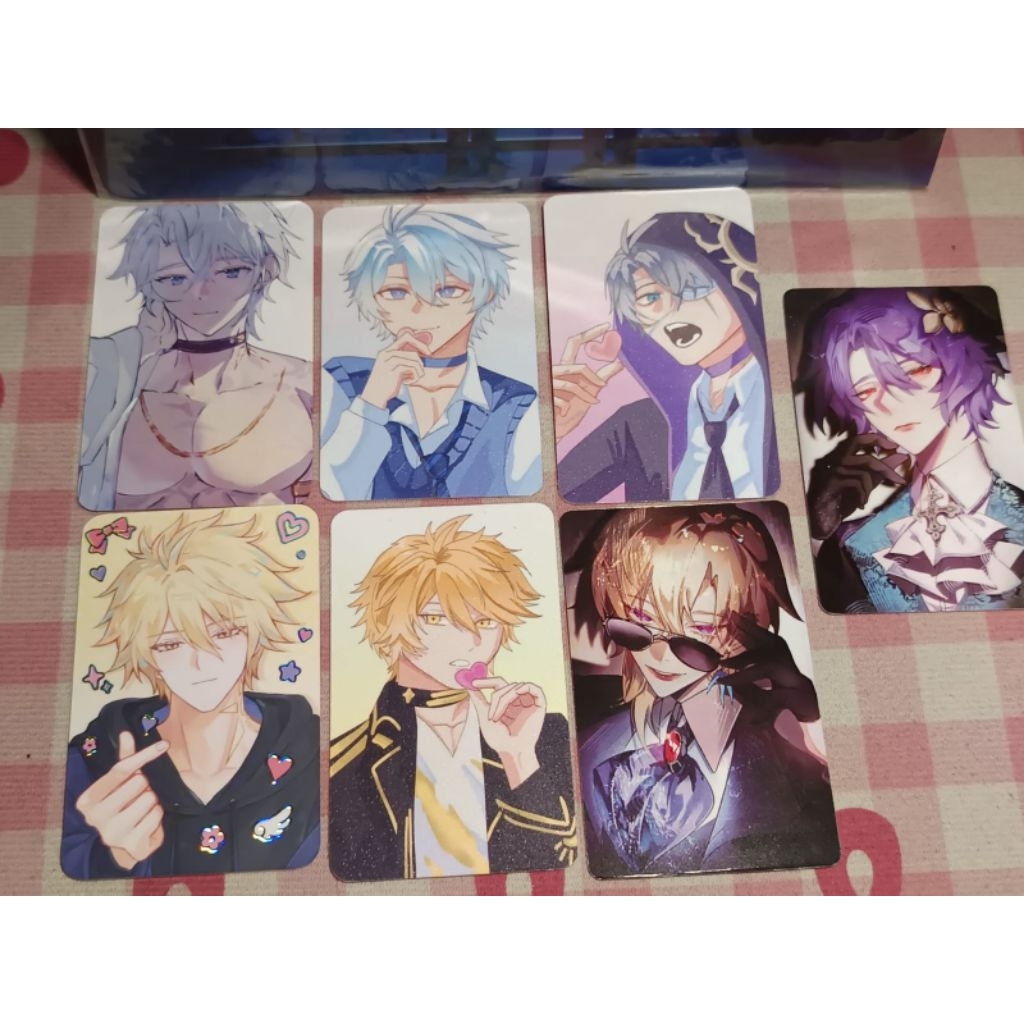 READY STOCK Phainon Fanmerch photocard Khaslana Phainon Flame reaver photocard