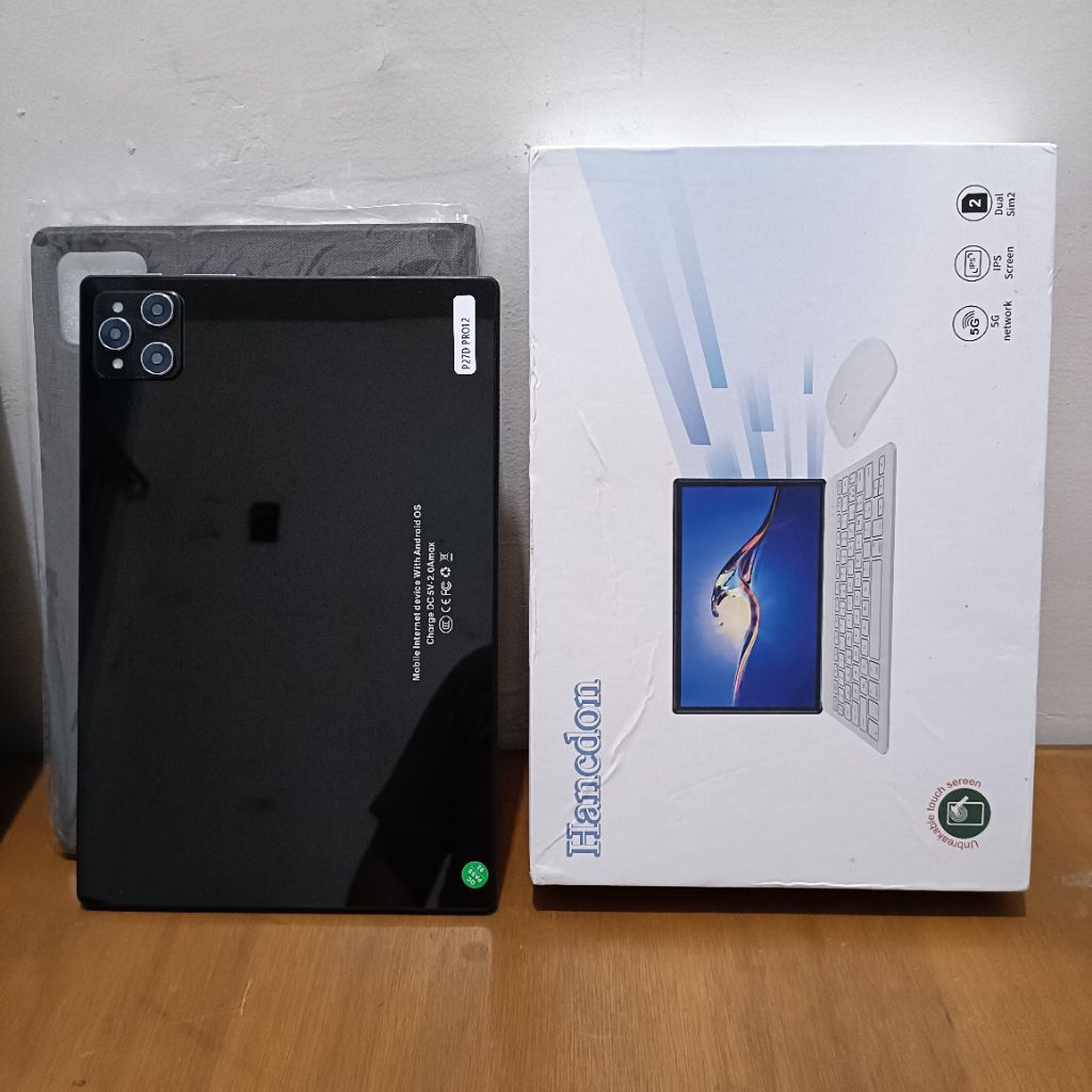 Tablet PC Hancdon Pro 12 Ram 16GB Rom 1Tera Black Second Like New