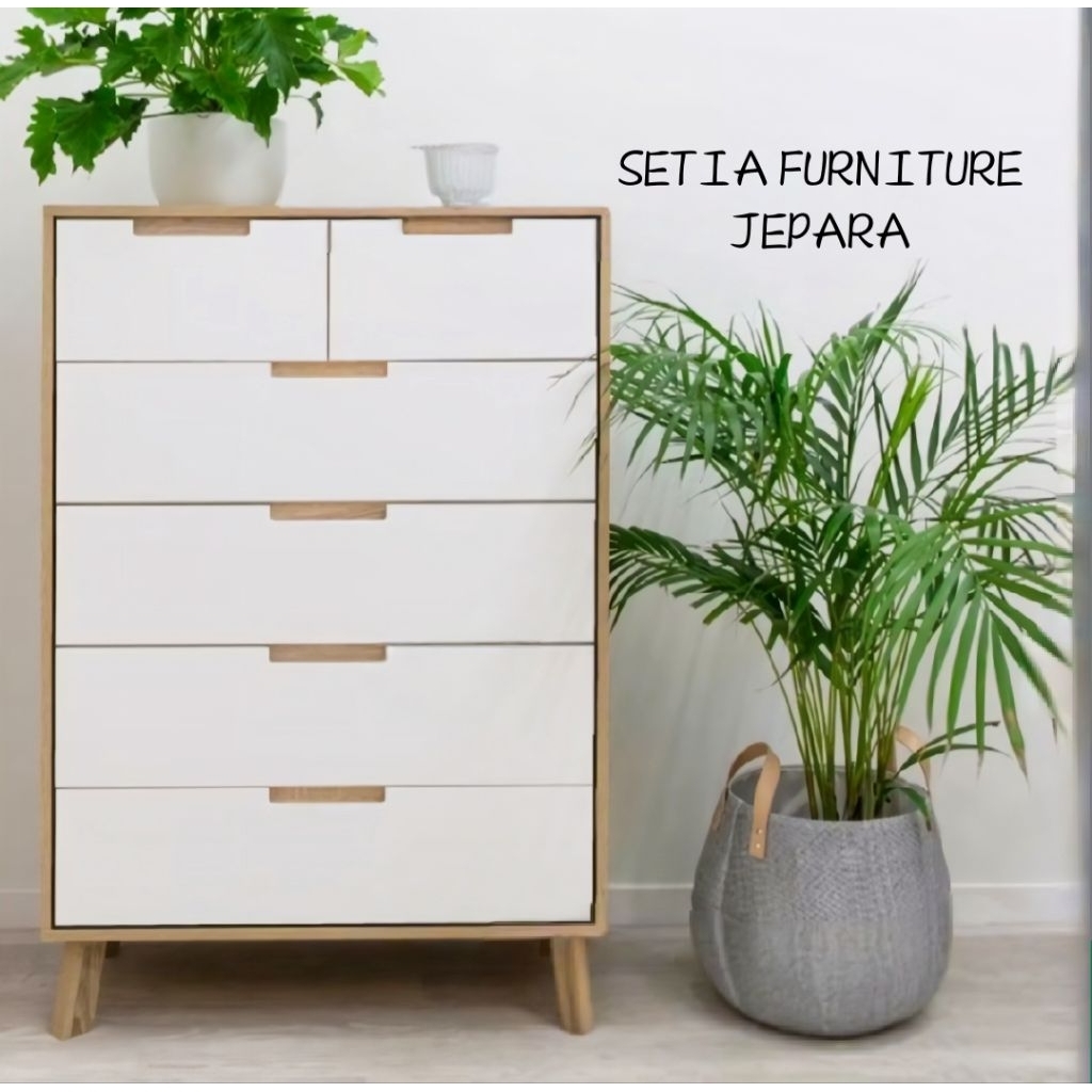 nakas minimalis laci 6
