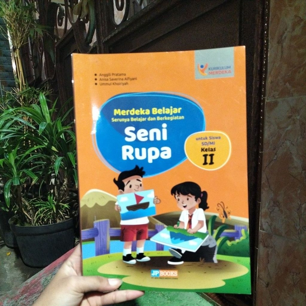 Seni rupa SD kelas 2 jp books