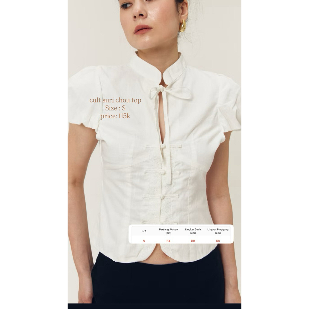 cult suri chou chou top
