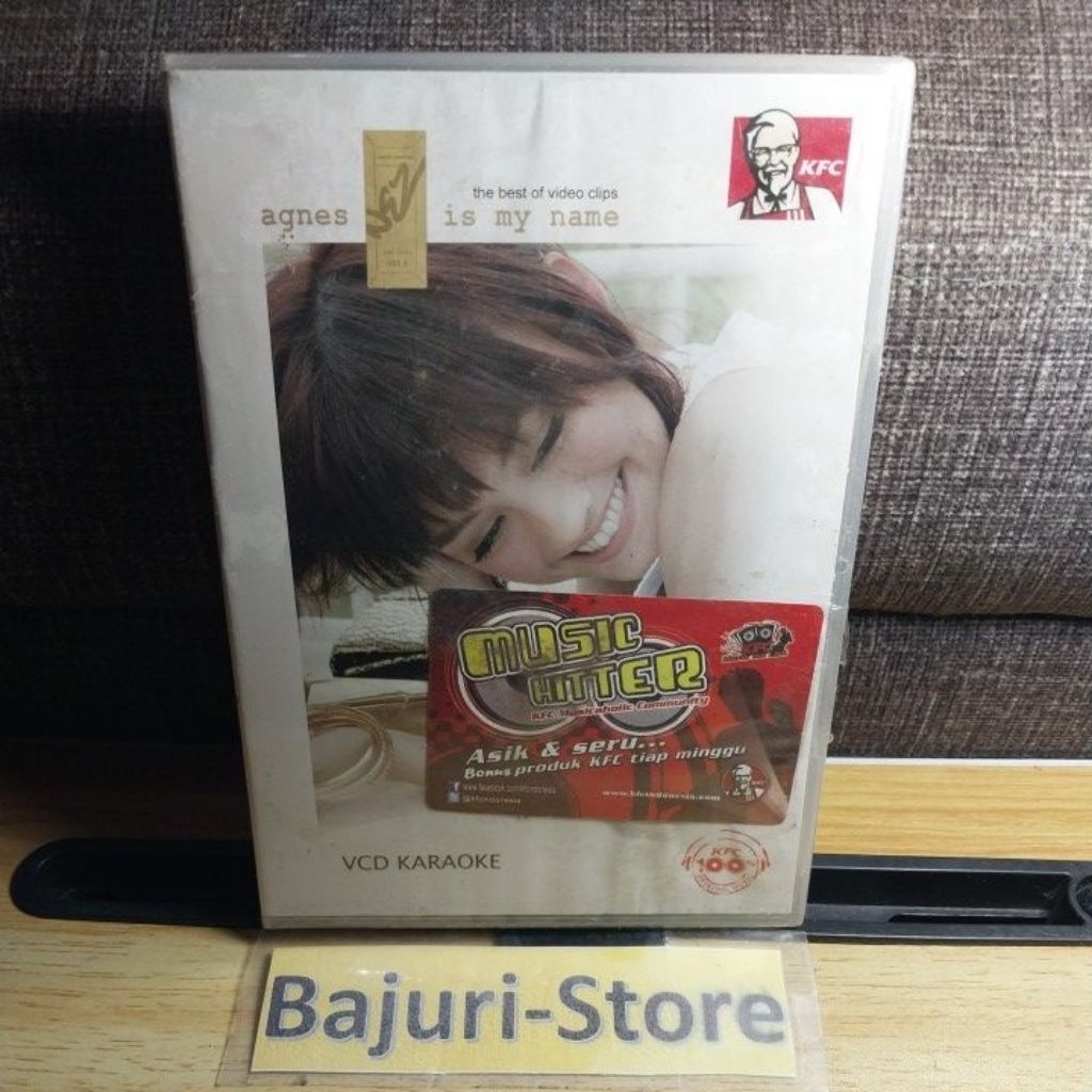 VCD Karaoke "Agnes Monica"/Segel/Sealed/Original