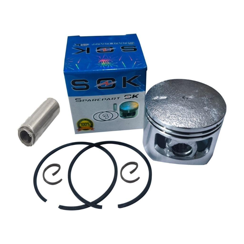 piston set/assyvmeain chainsaw 5200/5800 45mm dam 45.2mm