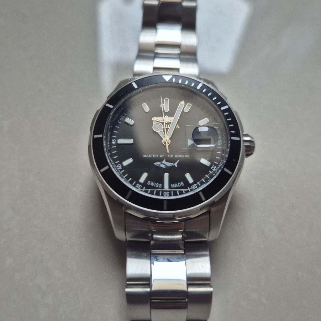 Jual Jam Diver Invicta Quartz Made in Swiss