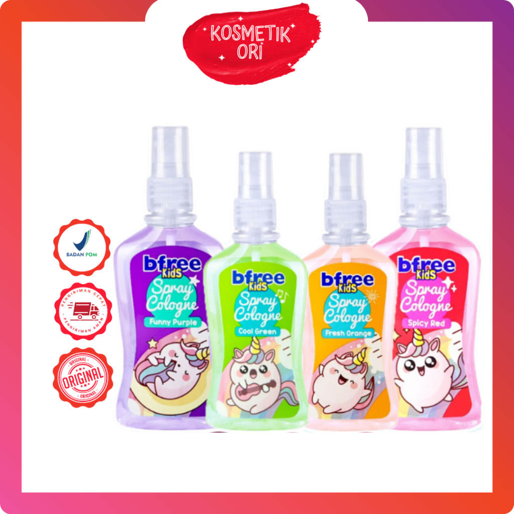 BFREE Kids Cologne Spray Parfum Anak BFREE 100Ml Body Cologne