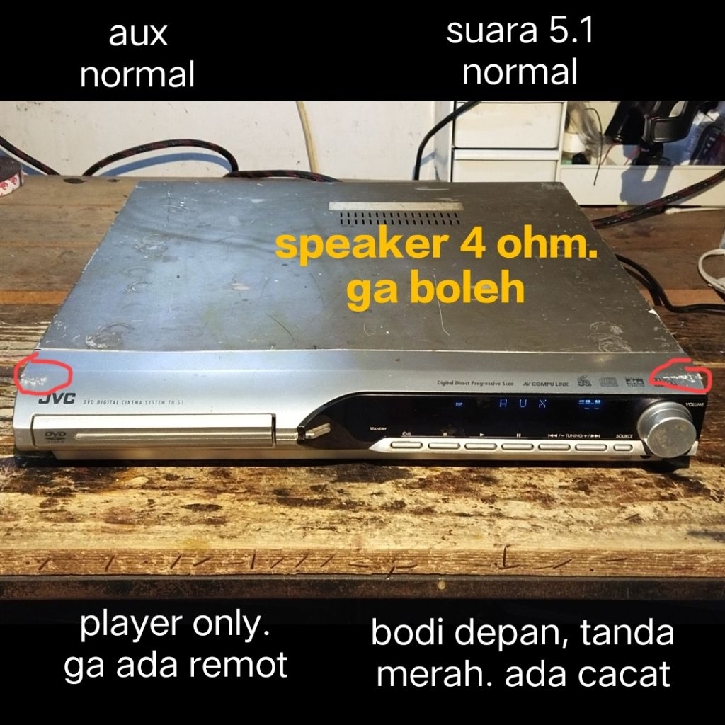 head compo jvc amplifier