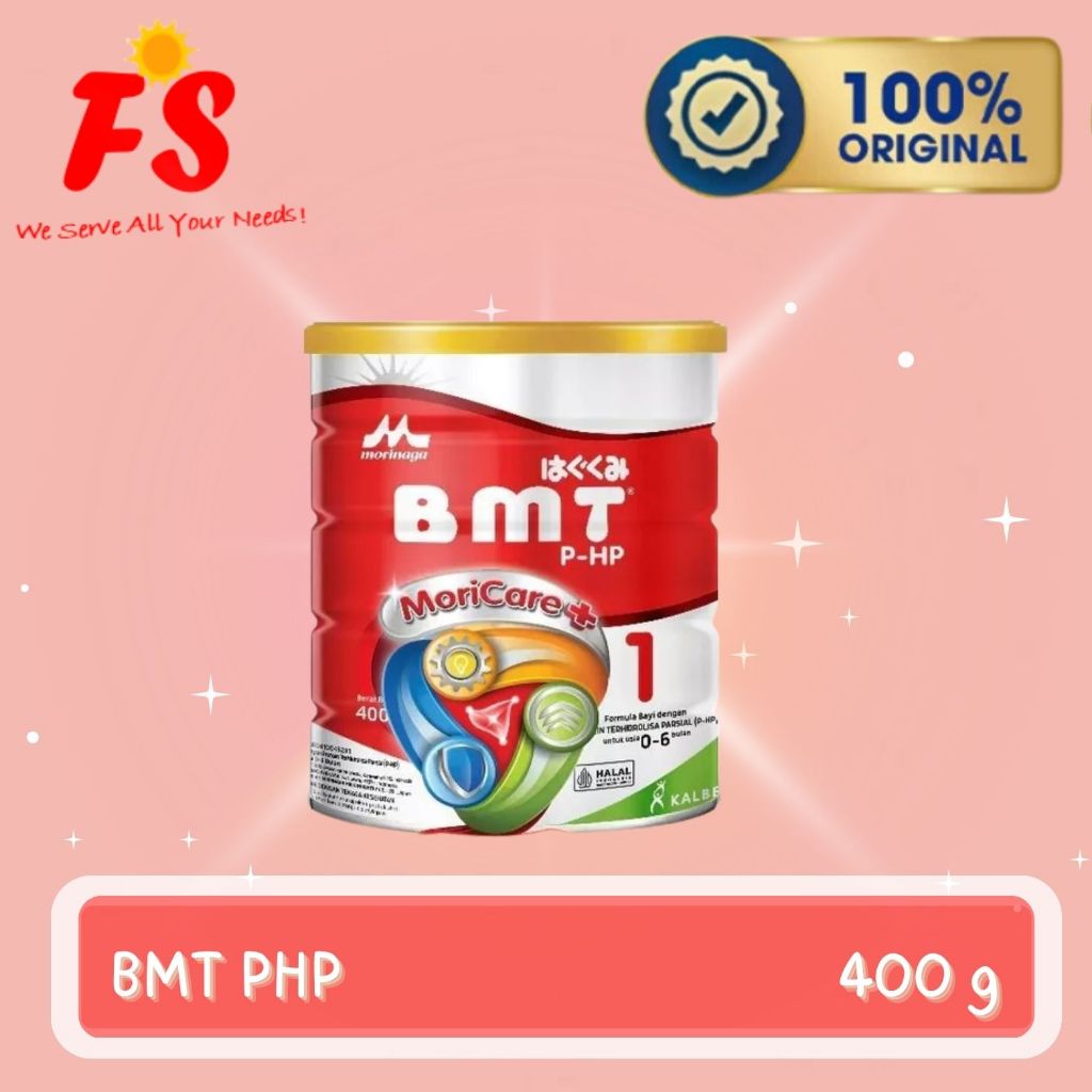 MORINAGA BMT PHP FORMULA BAYI USIA 0-6 BULAN 400 GRAM