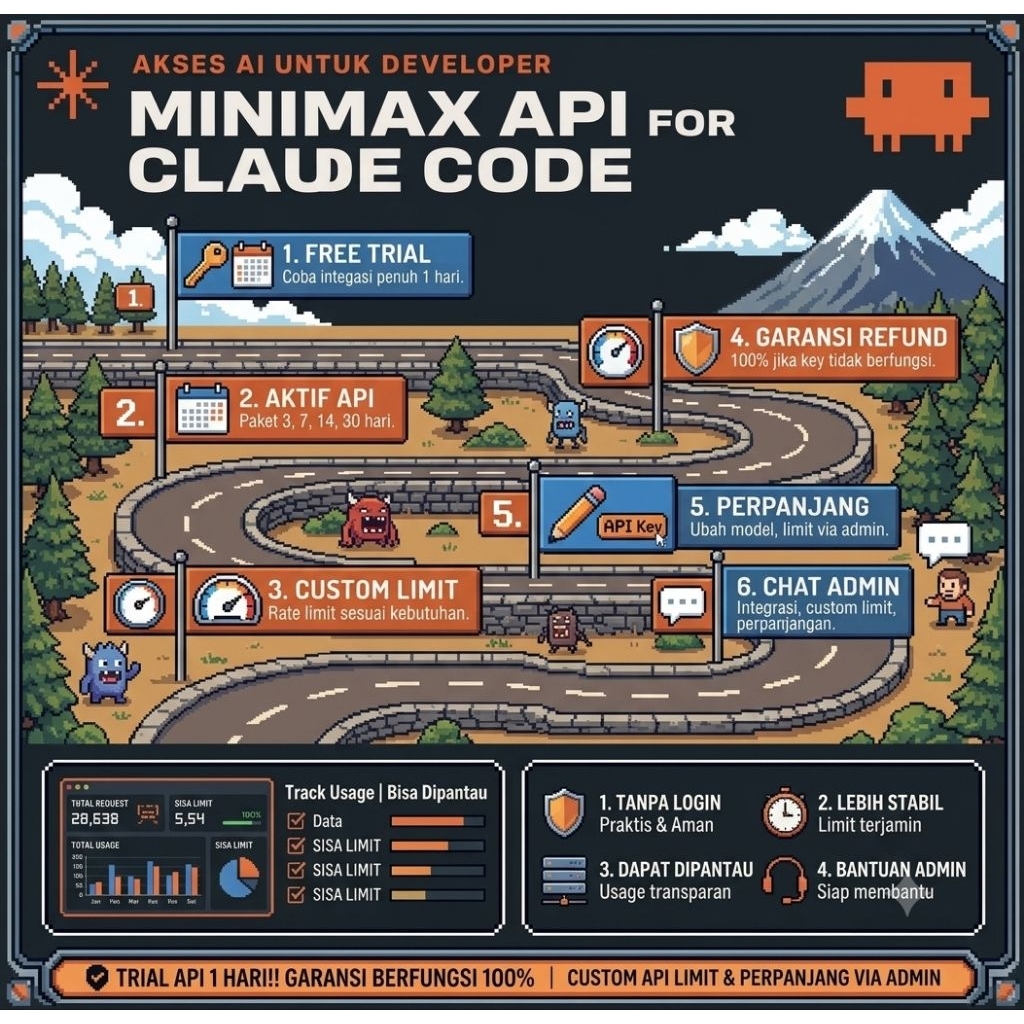 Custom Claude code api key dari Minimax