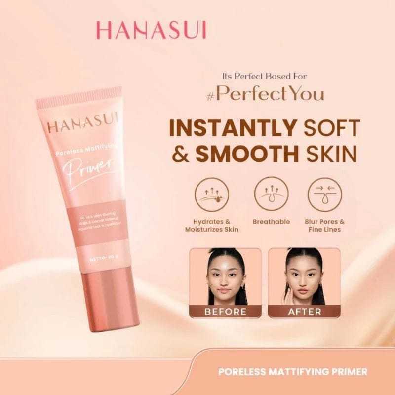 HANASUI-HANASUI PRIMER PORELESS MATTIFYING PRIMER-HANASUI PRIMER