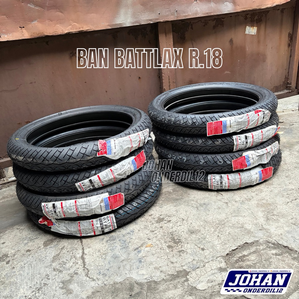 BAN BATTLAX BT46 RING 18 UKURAN 100/90 100/80 & 90/90 PRODUKSI 2026 YAMAHA RX KING Ban BATTLAX BT 46