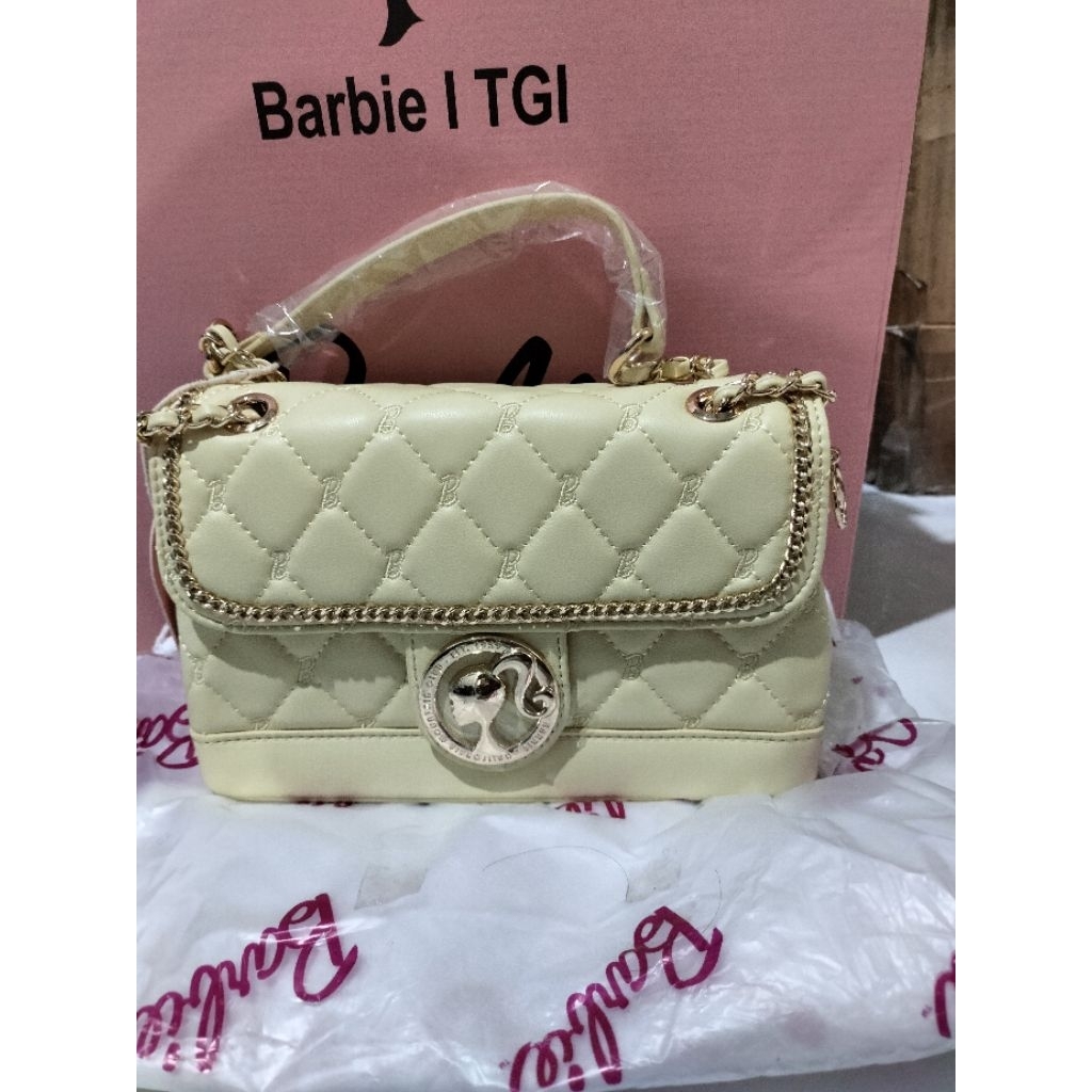 Tas Barbie Rosella Butter yellow(New)