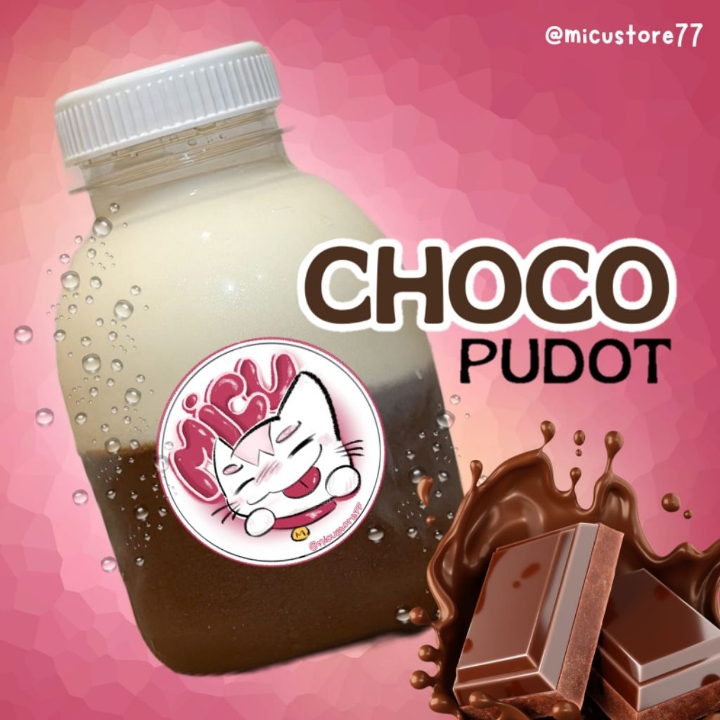 Puding Sedot (Pudot) Rasa Coklat 250ml