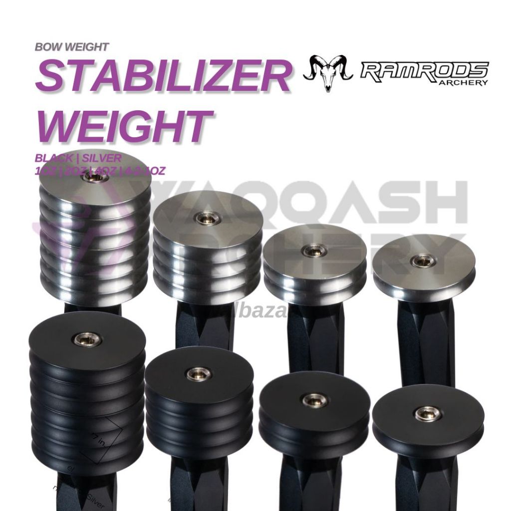RAMRODS STABILIZER STAINLESS STEEL WEIGHT Pemberat Stabilizer Murah