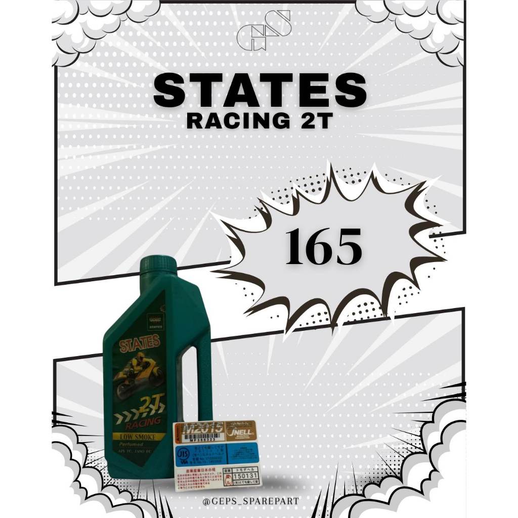 States Racing 2T Oil Lawas