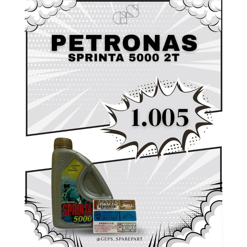 Petronas Sprinta 5000 2T Oil Lawas