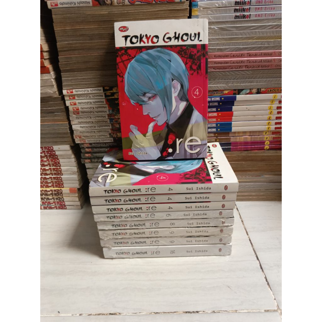Komik Tokyo Ghoul Re vol 4 6 8 9 16