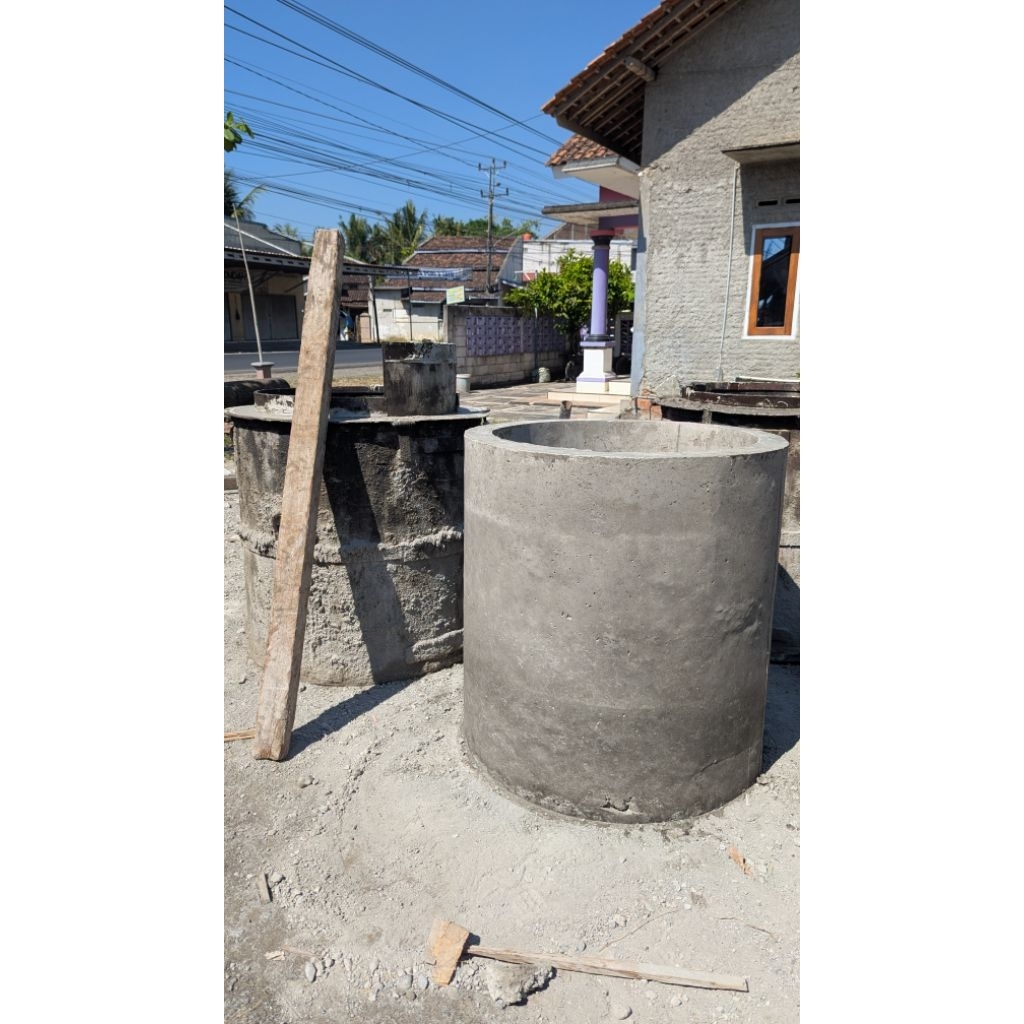 Buis beton lingkar dalam 80cm / sumur / saptitank