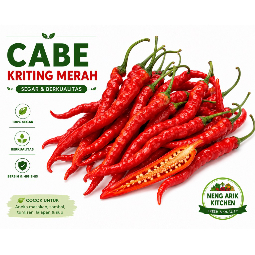 CABE KRITING MERAH 1KG
