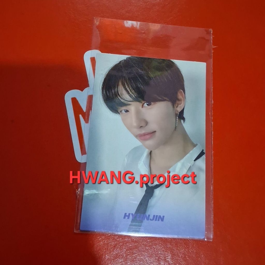 (BACA DESKRIPSI) HYUNJIN STRAYKIDS PHOTOCARD OFFICIAL MERCH ALBUM LEVANTER STRAY KIDZ
