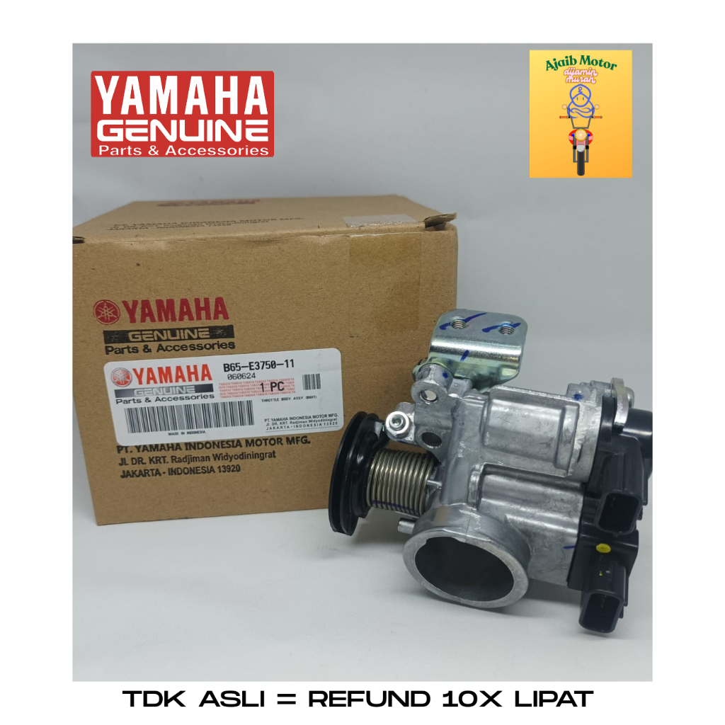 YGP THROTTLE BODY TB AEROX 155 OLD ASLI ORI YAMAHA B65-E3750