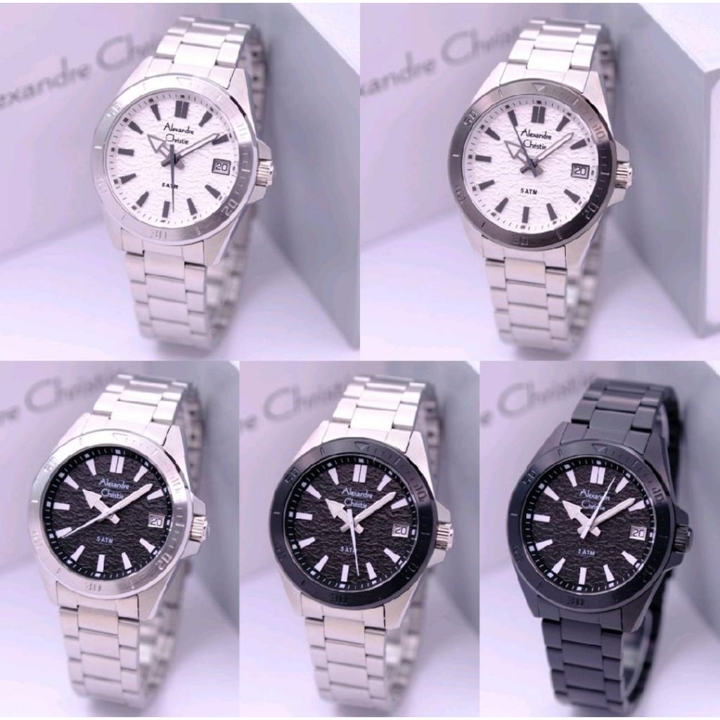 JAM TANGAN PRIA ALEXANDRE CHRISTIE AC6529 AC6682 AC 6529 AC 6682 ORIGINAL.GARANSI RESMI