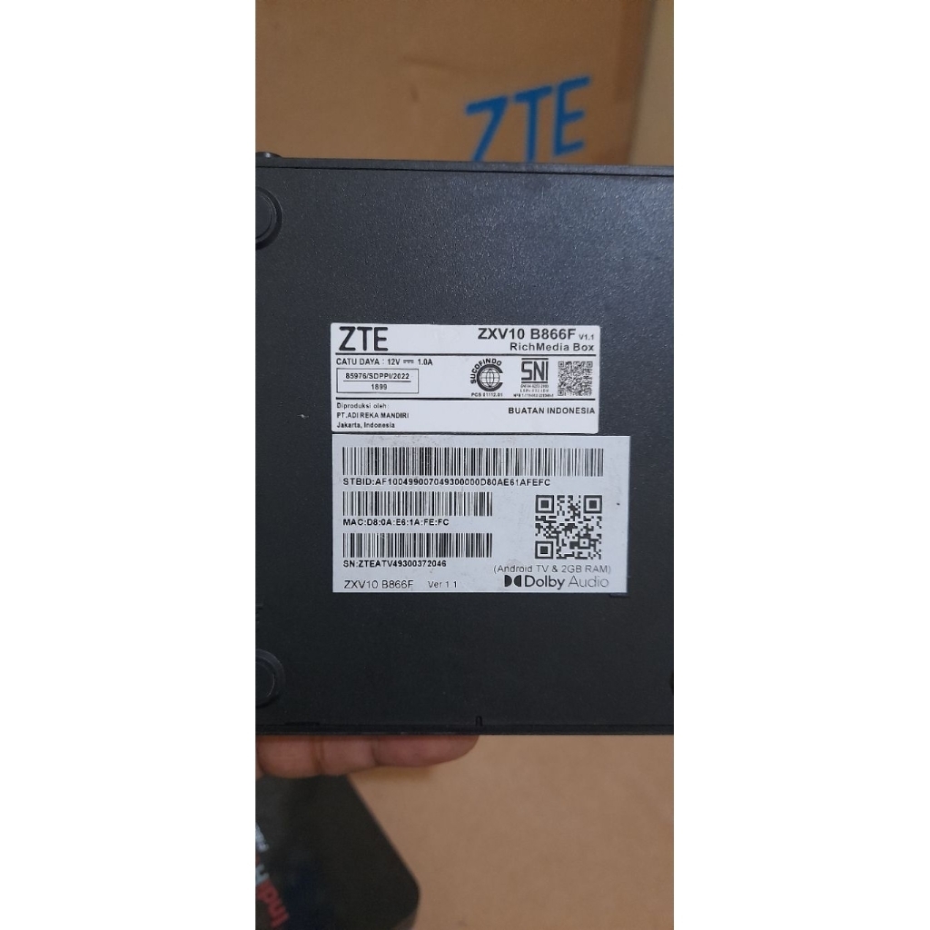 STB ZTE B866F - B860H V1 - B860H V2,1 - B760H unit only