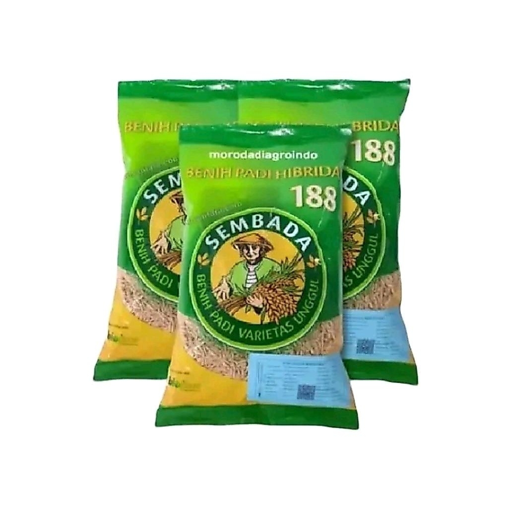 (1KG) Benih Padi HIBRIDA SEMBADA 188 Padi Super Istimewa