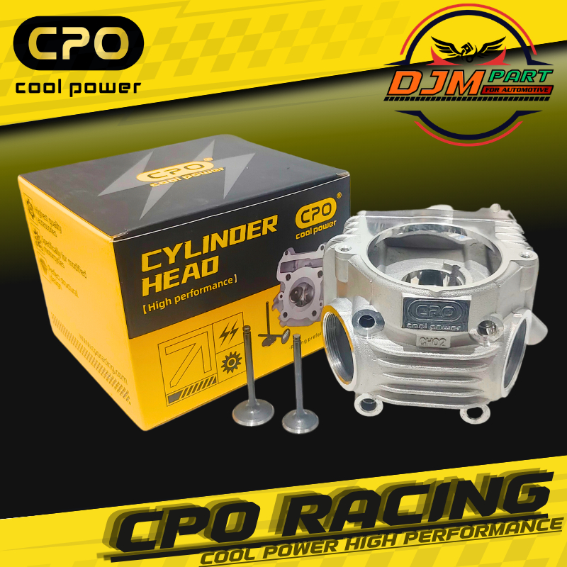 Blok Head Mio Sporty Blok Head Racing Mio Smile Mio Soul Fino Nouvo Klep 24 / 28 Gen 2 Original CPO 