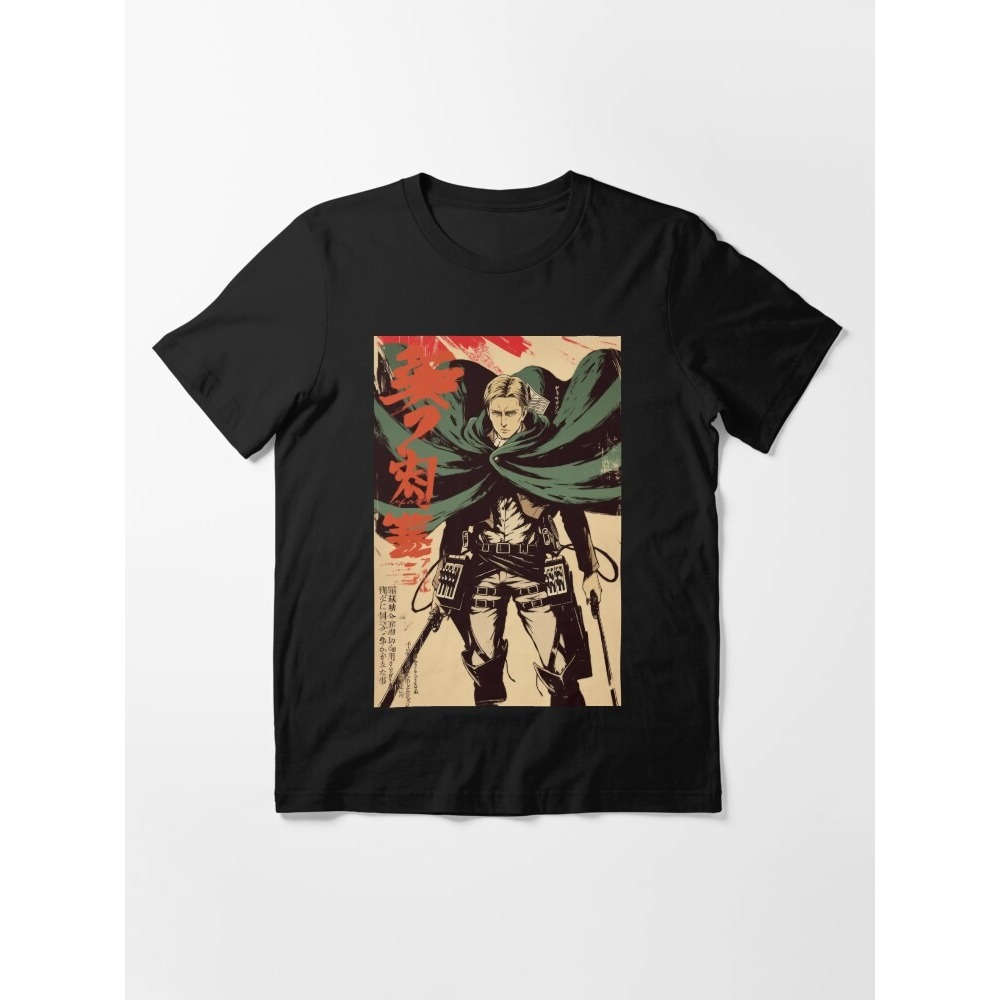AOT Titan Battle REady Erwin Smith  Essential T-Shirt