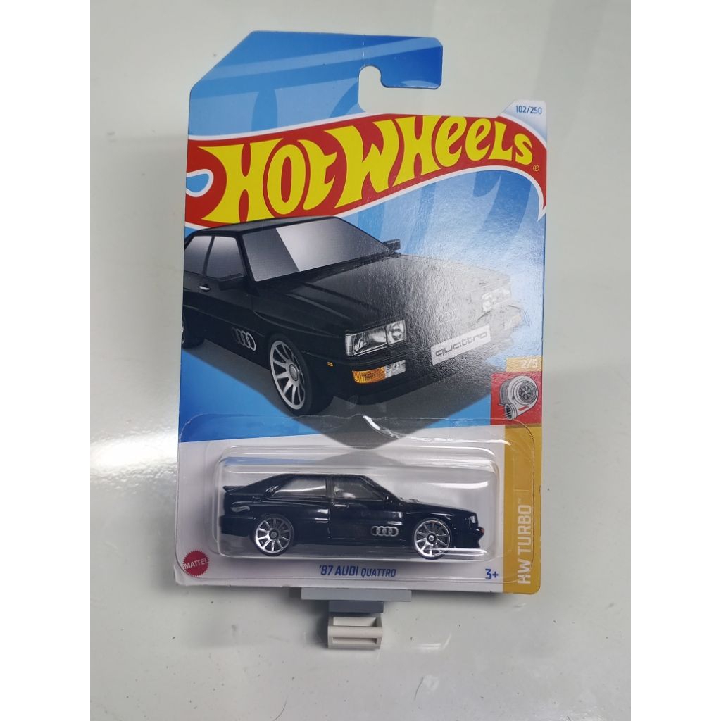 Hot wheels 87 Audi quattro black