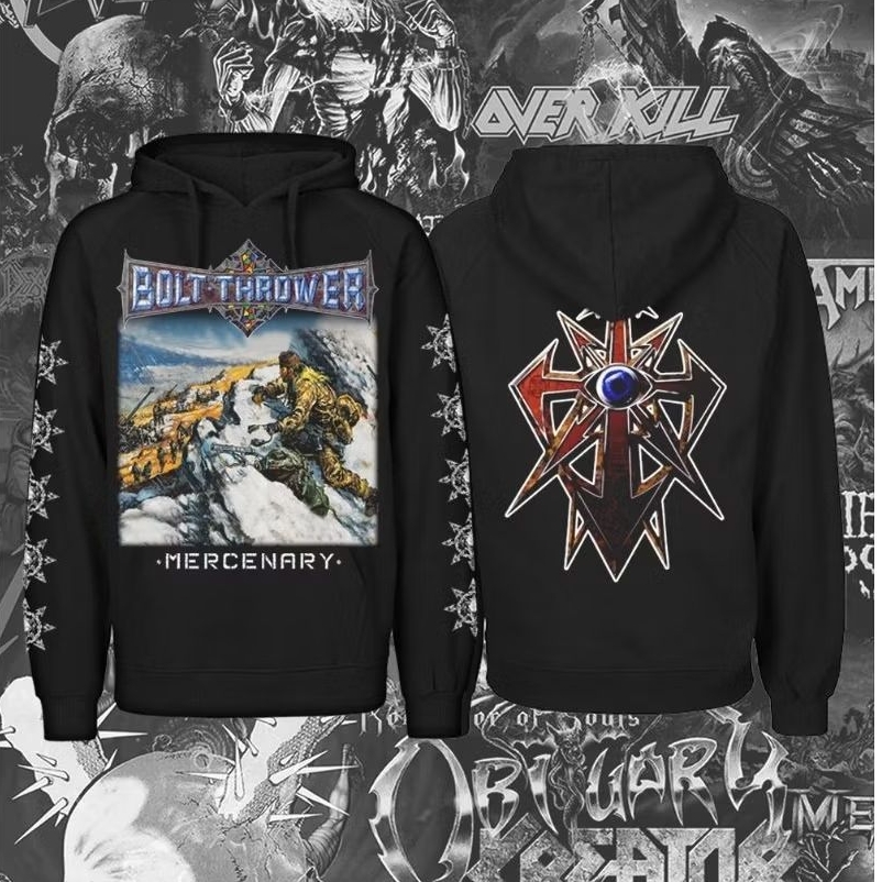 Hoodie Bolt Thrower Mercenary