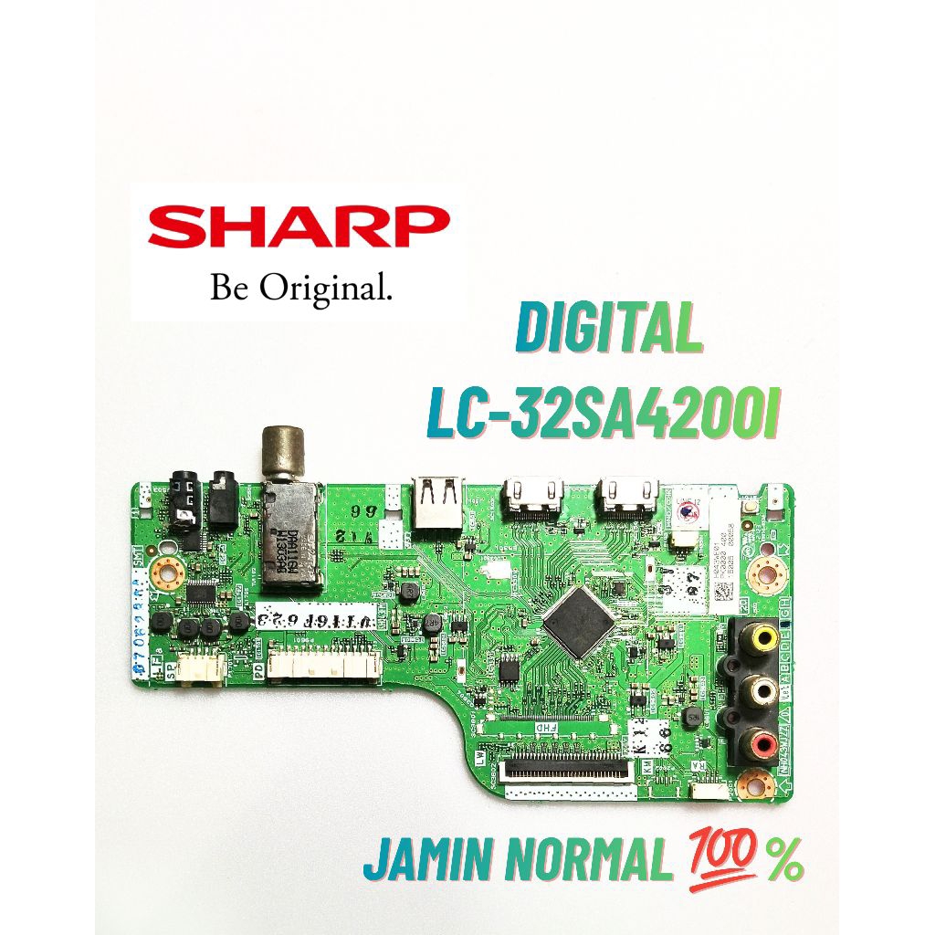 MB TV SHARP LC-32SA42001/MAINBOARD TV LED SHARP LC-32SA42001 DIGITAL