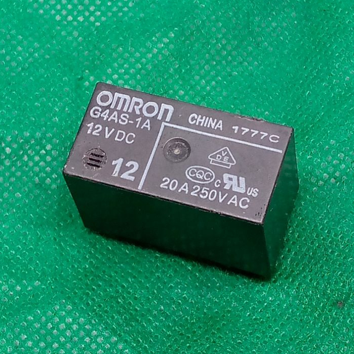 Relay Omron Modul AC Sharp G4A-1A-PE 12V Original Relay Tancap PCB AC