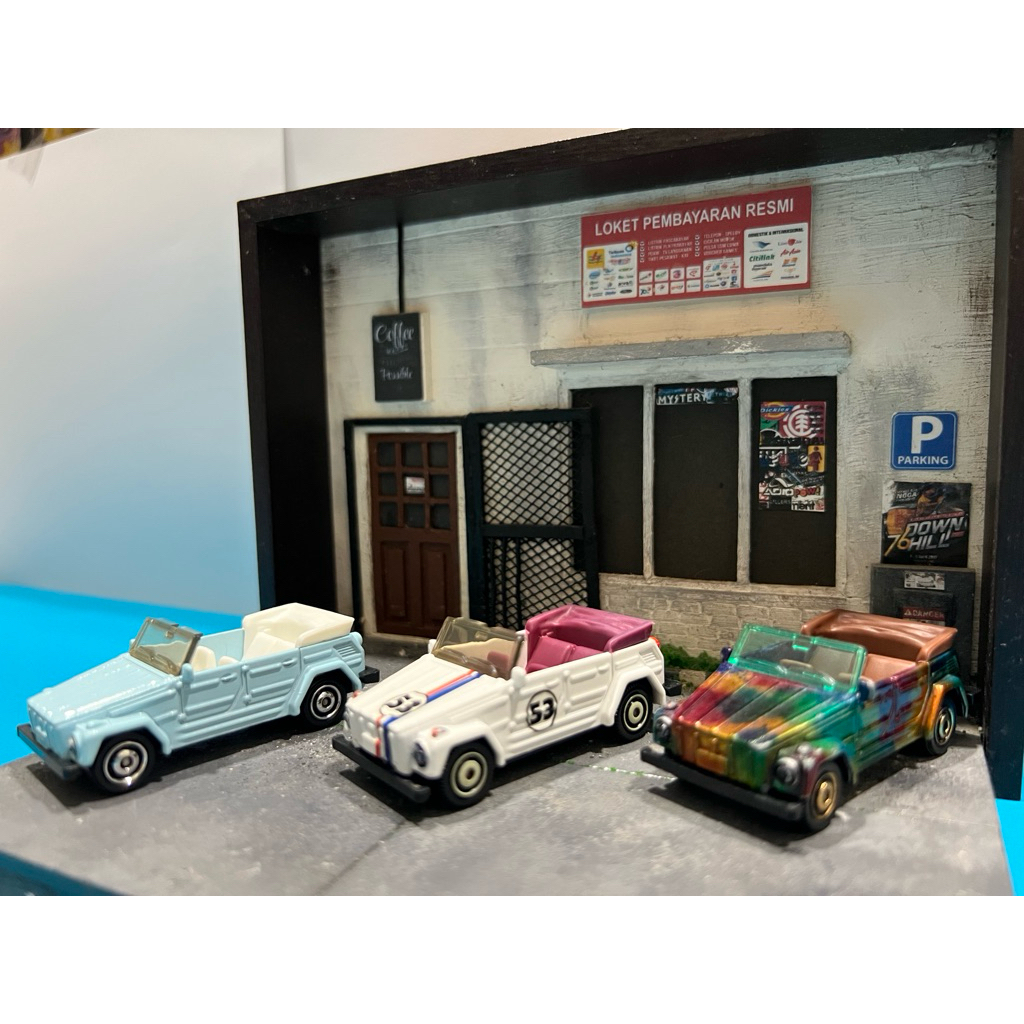 Matchbox 1974 Volkswagen Type 181 the VW Thing / Camat / Safari [3 pcs] Loose