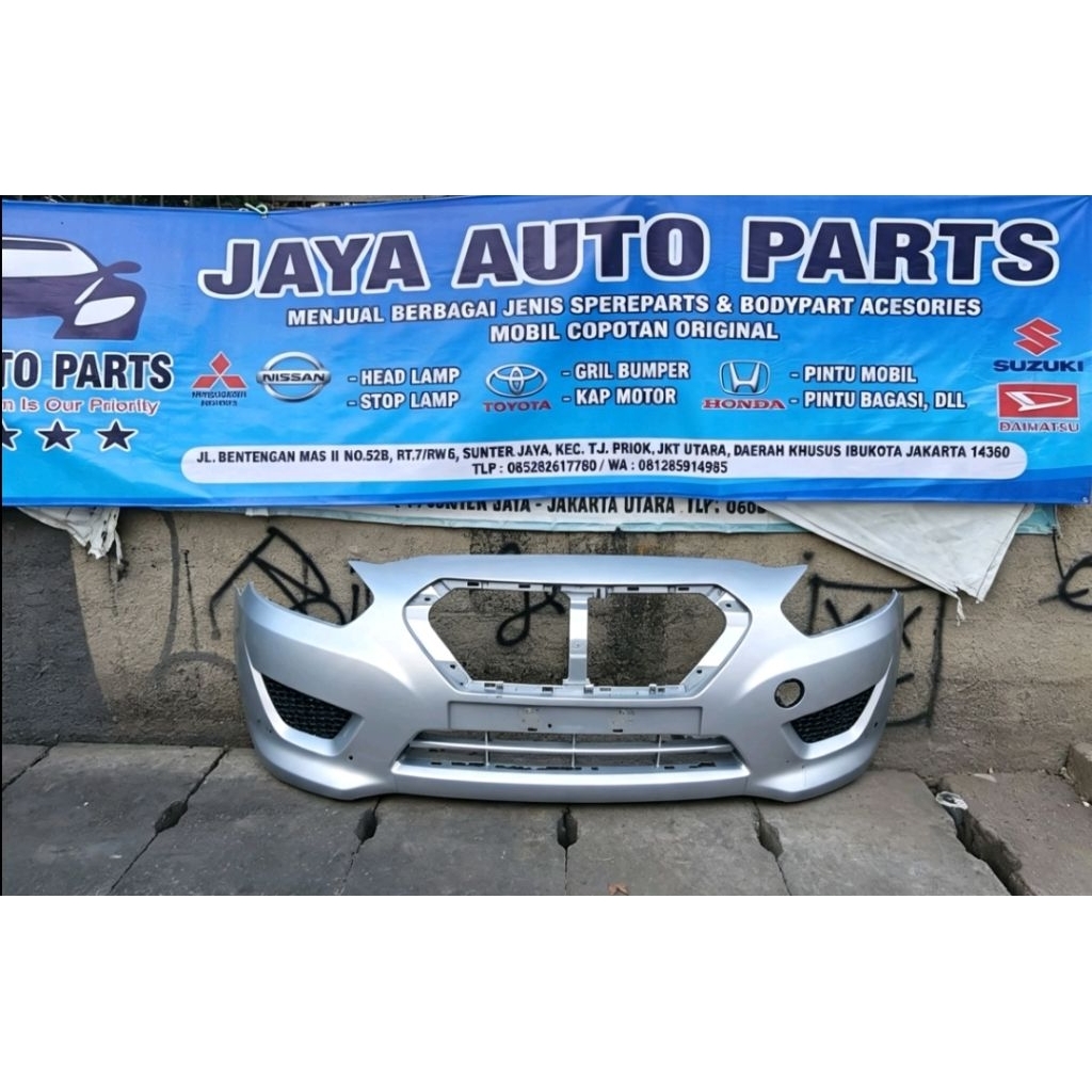 bumper bemper Datsun go panca 2012 2013 2014 2015 2016 original depan